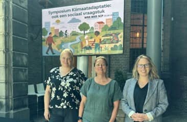 foto van Suzanne Hulscher, Marjolijn Haasnoot en Yvonne de Kluizenaar