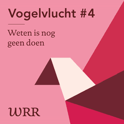 Decoratieve banner van podcast Vogelvlucht #4 Weten is nog geen doen