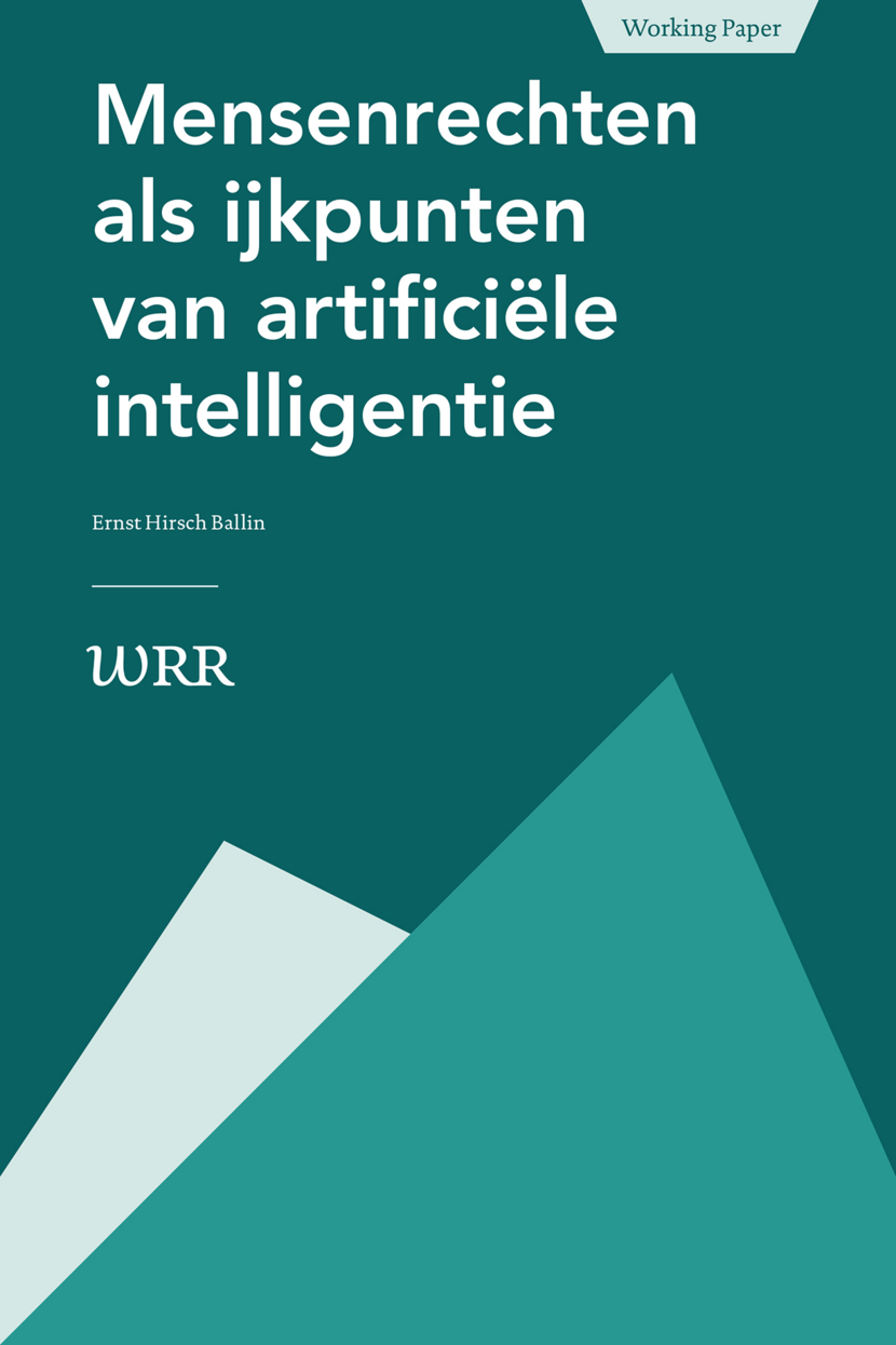 omslagbeeld WP Mensenrechten als ijkpunten van Artificiële intelligentie