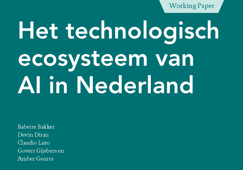 cover WP Het technologische ecosysteem van AI in Nederland
