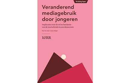 cover Working Paper Veranderend mediagebruik door jongeren