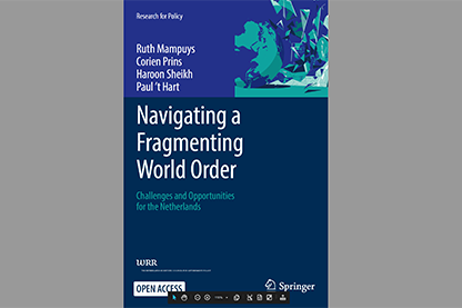 coverplaatje tbv het engelse rapport over Navigating a Fragmenting World Orde
