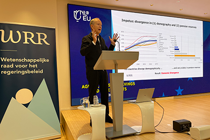 plaatje bericht over Internationale bijeenkomst Ageing pension savings and investments in Brussel WRRraadslid Casper de Vrief