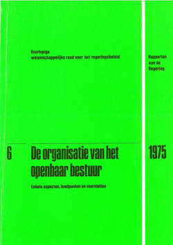 Cover R6 De organisatie van openbaar bestuur 250x375