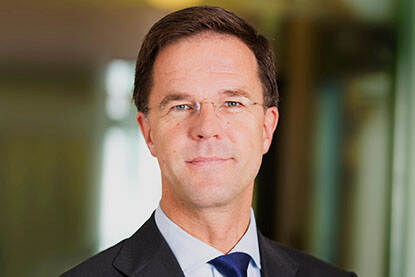 Portretfoto Mark Rutte